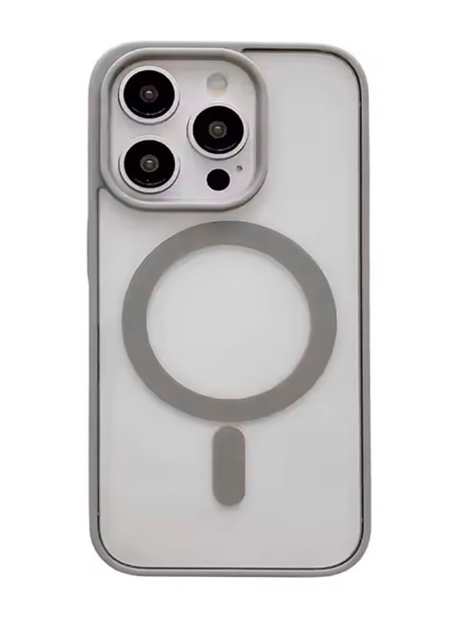 Magsafe Case for iPhone 16 Pro Max Magsafe Clear Cover Magnetic Wireless Charging Support, Shockproof Protection, Scratch-Resistant for iPhone 16 Pro Max - Natural  Titanium  - Image 1