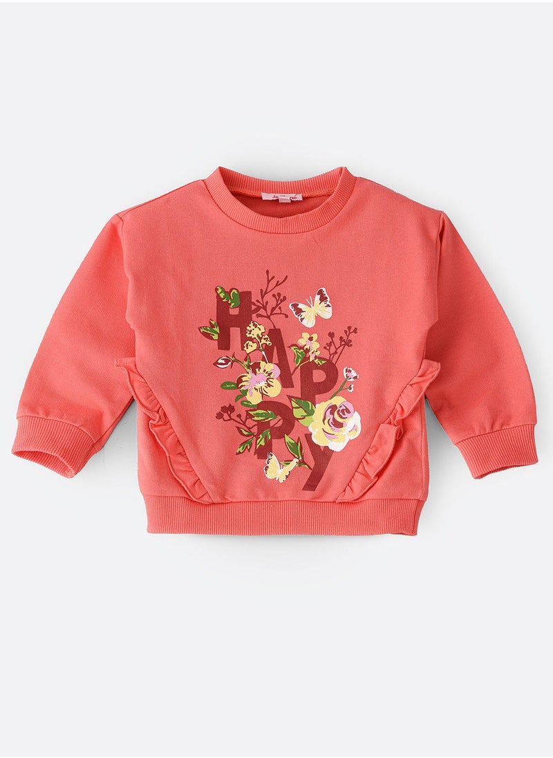 Jelliene - Sweat top with print at front - Image 1