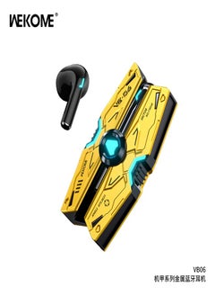 WEKOME Headphone Earbuds Wireless Bluetooth Charging Case with Microphone and led lights,For Gaming  - Image 1