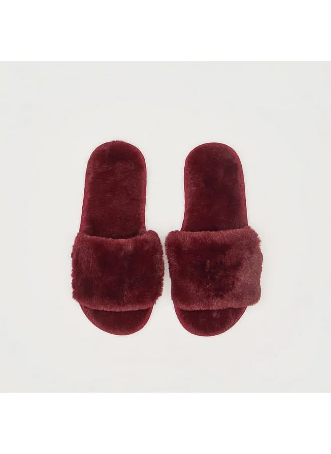 سبلاش فيڤ Plush Slip-On Bedroom Slippers