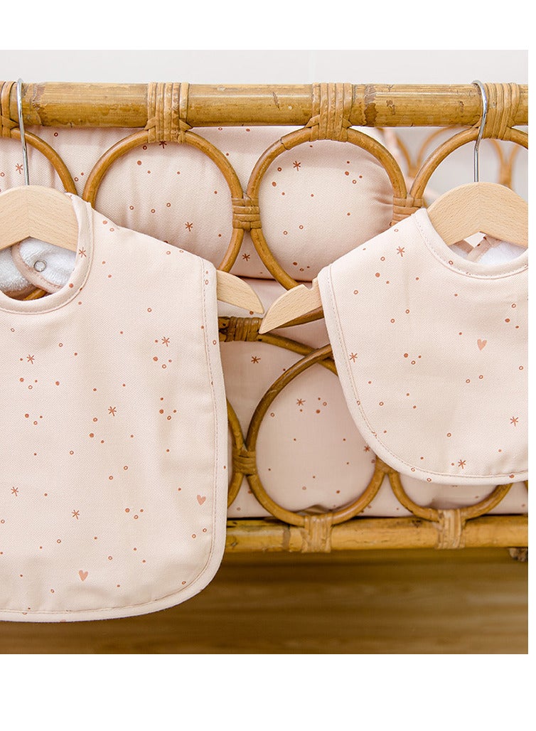 جلوب! مريلة Pink Sparkle Xl مقاس 40x25 سم، عبوة من قطعة واحدة للأطفال من عمر 1 إلى 37 شهرًا، وردي مقاس واحد - Image 3