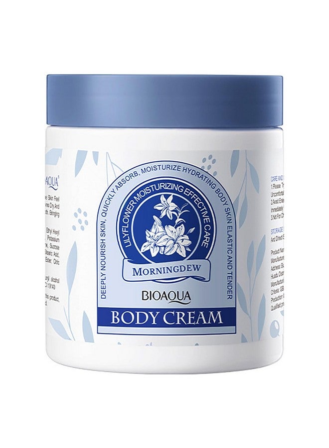 بيو أكوا كريم الجسم بيواكوا مورنينج ديو برائحة زهرة الزنبق، مرطب ومغذي للعناية بالبشرة، 260 جم / 9.17 أونصة - Image 1