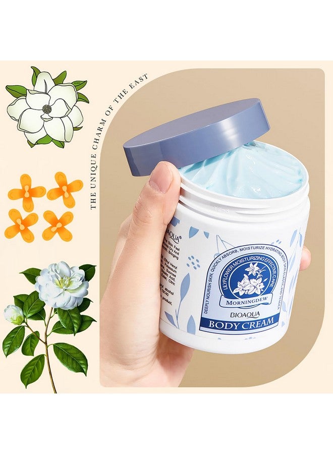 بيو أكوا كريم الجسم بيواكوا مورنينج ديو برائحة زهرة الزنبق، مرطب ومغذي للعناية بالبشرة، 260 جم / 9.17 أونصة - Image 5