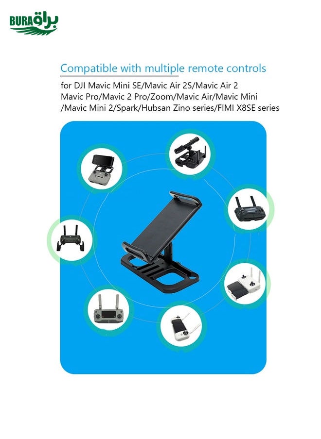 BURAQ - Drone Remote Controller Holder Tablet Extended Bracket Clip With Lanyard - Image 1