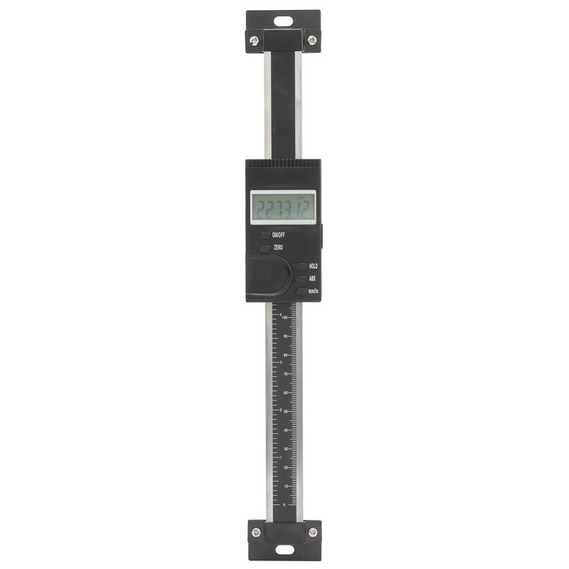 Vertical Digital Caliper 0-150mm Range 0.01mm Accuracy with LCD Display - Zero Point Setting Remote Data Transmission for Lathes Milling Machines - Image 1