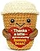 Krinisou Thank You  Appreciation Gift for Women Men Coworkers Teachers Friends  Cute Handmade Crochet Thanks a Latte Coffee Cup Plush for Coffee Lovers - Image 2