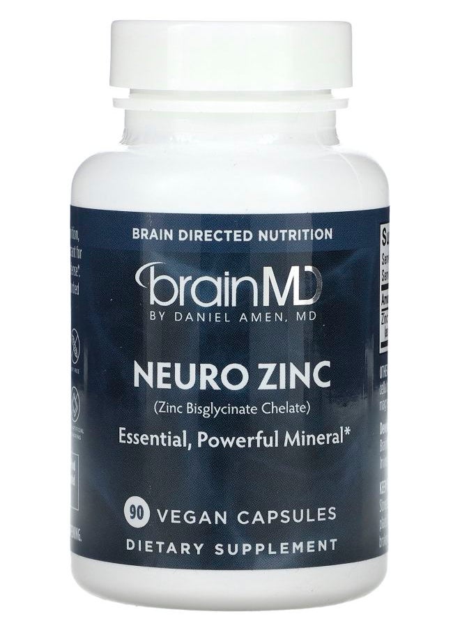 Neuro Zinc (Zinc Bisglycinate Chelate) 90 Vegan Capsules - pzsku/Z23143F3E9244C39366F0Z/45/_/1730767322/95b9f625-41fb-4266-a52f-4cdad161e2c3