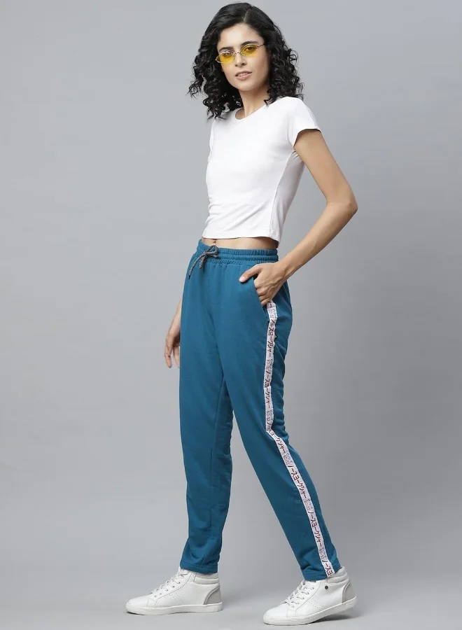 Turquoise Track Pants For Women
