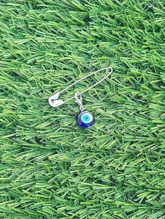 Stewit® Evil Eye Charm - Bag, Purse, Key, Buggy, Stroller, Protection, Nazar Boncuk, Dog Tag, Gold Pendant, Zipper Pull (Pack Of 2) - Image 5