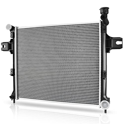 DWVO Radiator Complete Radiator Compatible with 2006-2010 Jeep Commander 2005-2010 Grand Cherokee 3.0L 3.7L V6 4.7L 6.1L V8 - Image 1