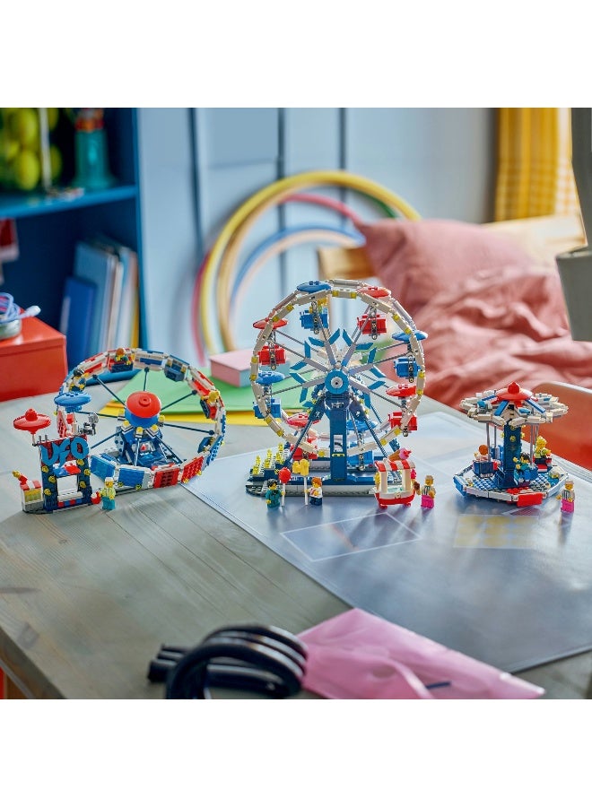LEGO Creator 3 in 1 Iconic Ferris Wheel 31389 Building Toy Set (485 Pieces) - Image 5
