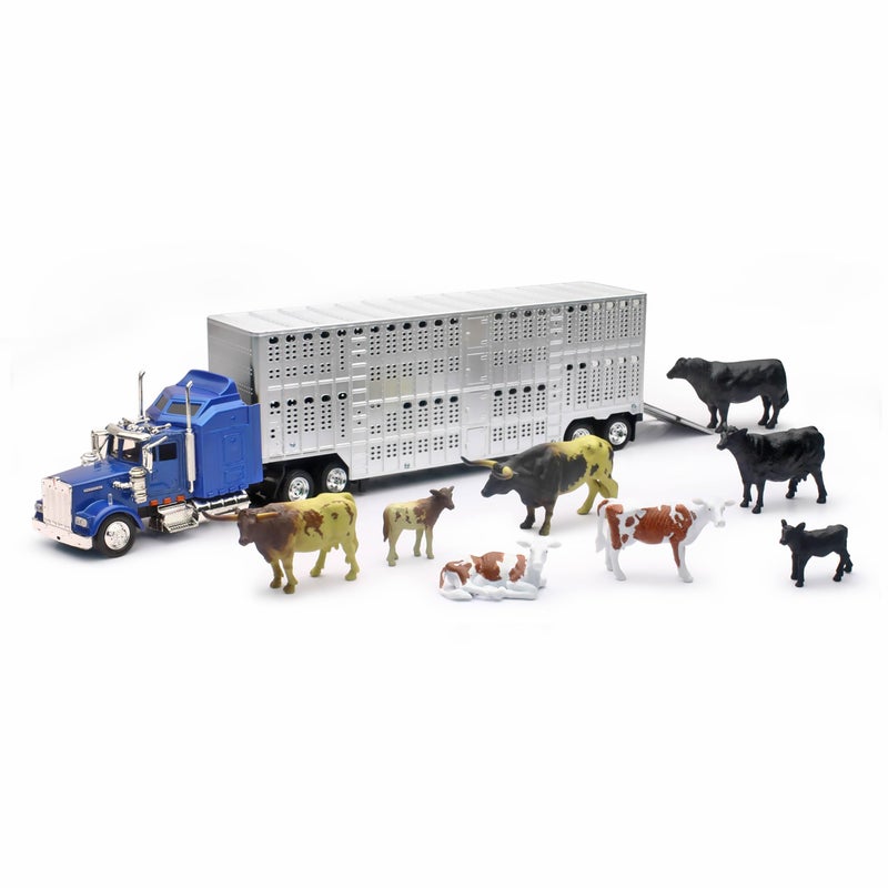 NewRay New Ray 1:43 Livestock Playset, Blue - Image 3