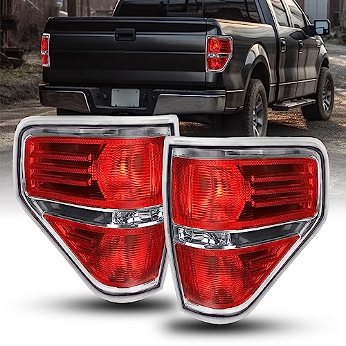 AUTOONE F150 Tail Light Assembly Rear Lamps Replacement for 2009 2010 2011 2012 2013 2014 Ford F150 Driver Passenger Side