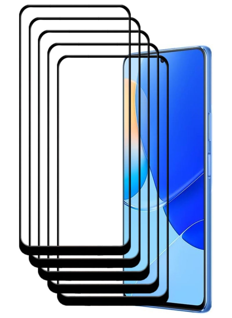 ACLIX 5 Pieces Antistatic ESD Dustproof Premium Quality High Definition Tempered Glass Screen Protector Designed For Huawei nova 9 SE - Image 1