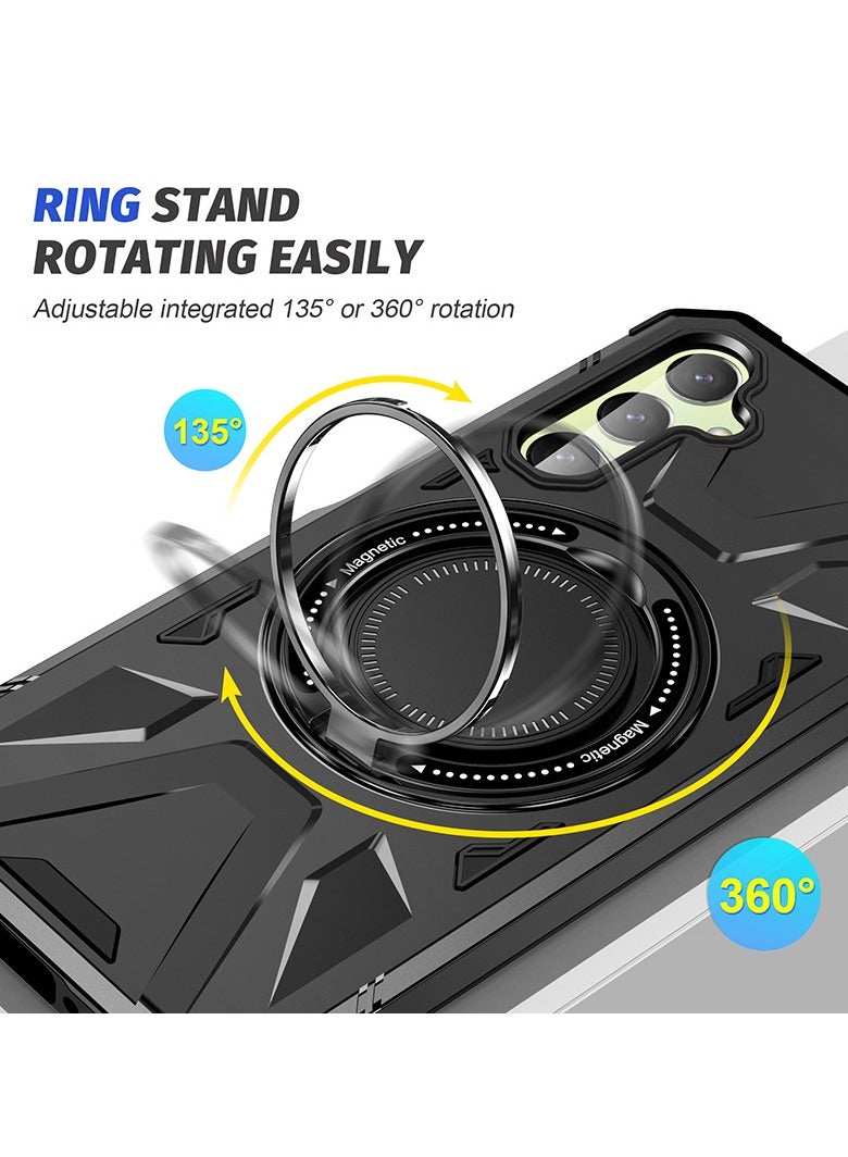 general Protective Case for Samsung Galaxy A35, Enhanced Magnetic Mount - Car Mount Compatible, Military Grade Shockproof Case - Image 2