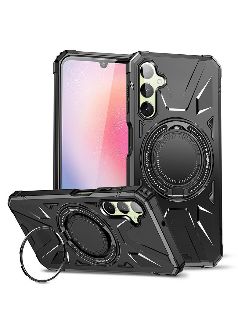 general Protective Case for Samsung Galaxy A35, Enhanced Magnetic Mount - Car Mount Compatible, Military Grade Shockproof Case - Image 1