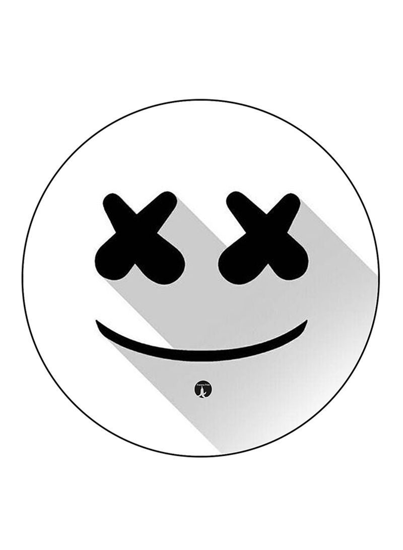 Marshmello Printed Mouse Pad  Multicolour