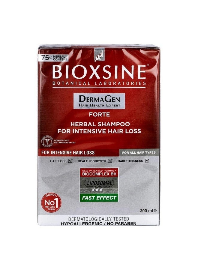 Bioxsine B'IOTA Laboratories Ltd Bioxsine Forte Herbal Shampoo For Intensive Hair Loss 300M - Image 2