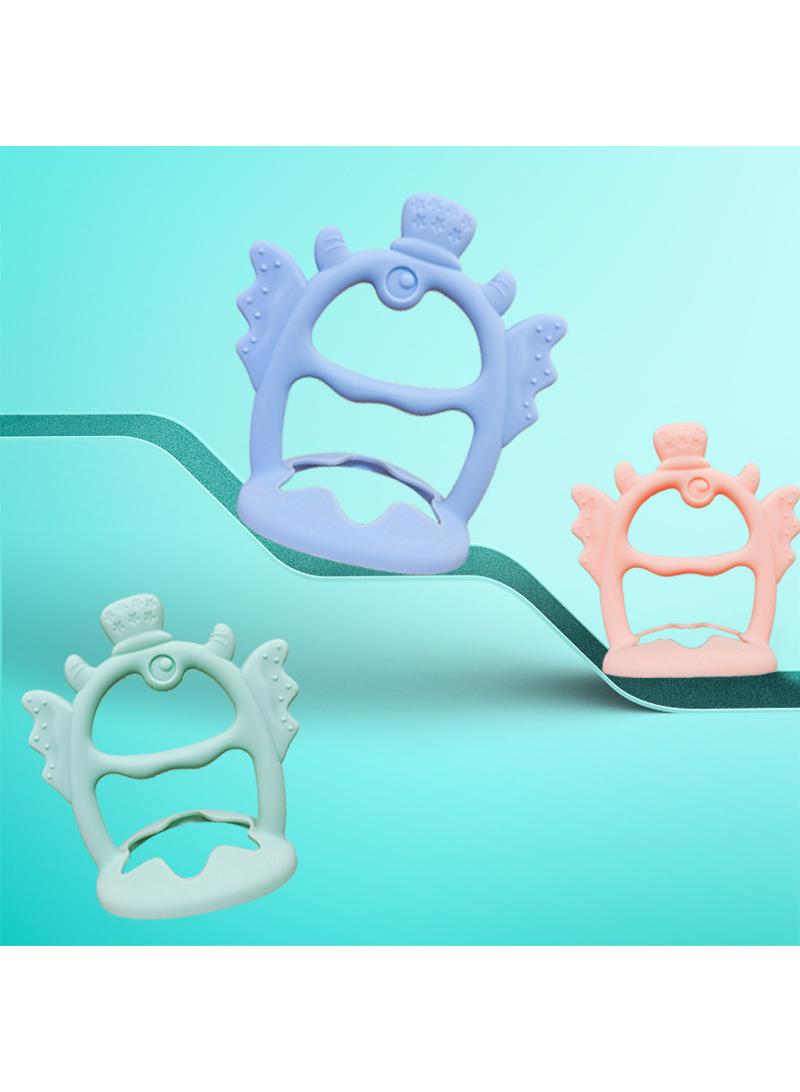 general New Three-dimensional Tooth Gum Baby Cartoon Chewing Gum Toy Baby Teething Toy Cartoon Silicone Wrist Tooth Gum - Image 3
