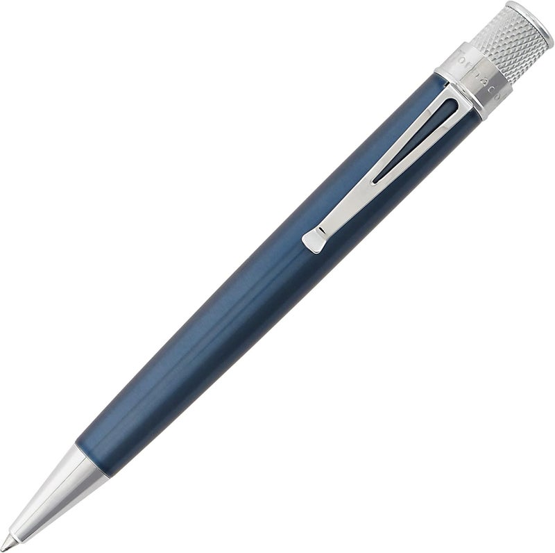 Retro 51 Tornado Ice Blue Rollerball Pen - VRR-1318 - Image 1