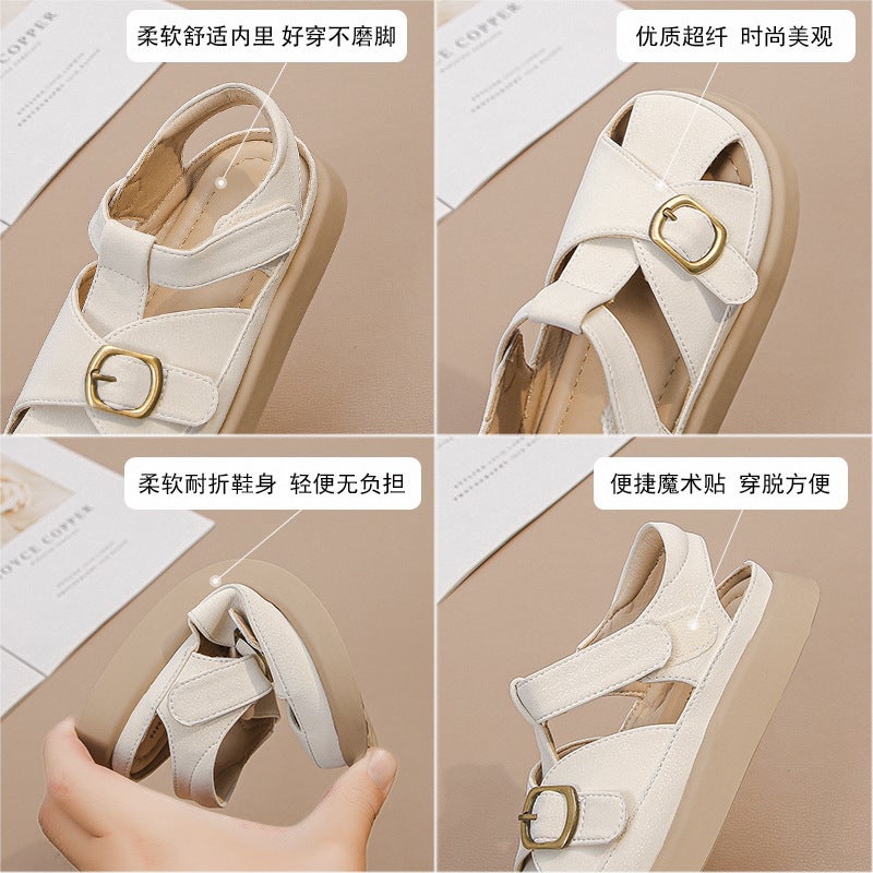 Children'S Cave Shoes Boys Summer Beach Non-Slip Outdoor Wear Girls' Sandals And Slippers - Image 5