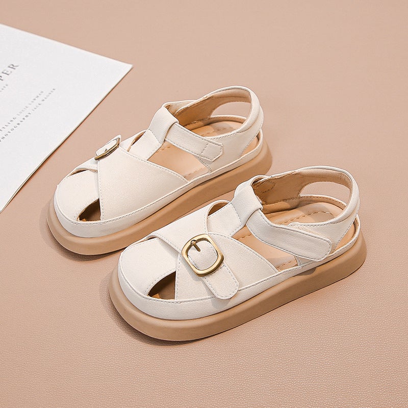 Children'S Cave Shoes Boys Summer Beach Non-Slip Outdoor Wear Girls' Sandals And Slippers - Image 1