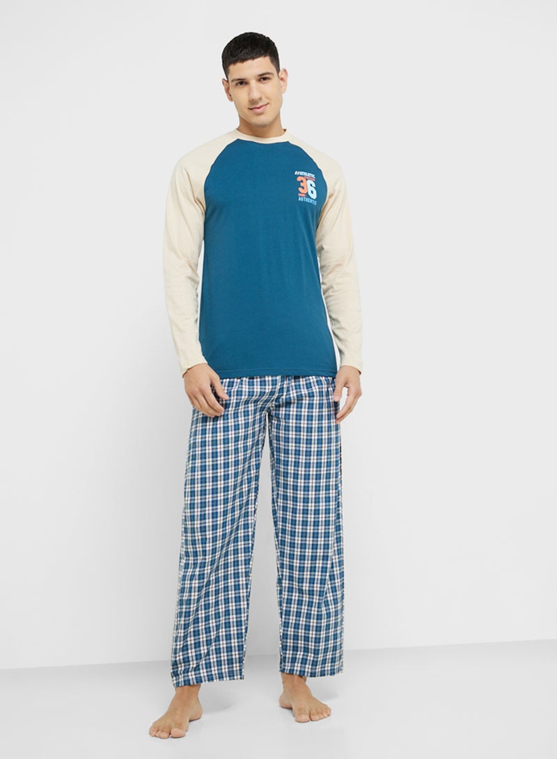 Robert Wood Nightwear T-Shirt & Pants Sets  - Image 5