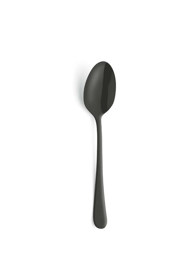 Amefa Austin Mocca Spoon Set of 12 Pieces Black Matt 18/10 Stainless Steel Premium Coffee Spoon Modern Cutlery Flatware Set Refined Contemporary Design PVD Matte Black Finish Elegant Minimalist Tableware for Espresso Arabic Coffee Turkish Coffee Dessert Cups Dishwasher Safe Durable Rust Resistant Luxury Dining Accessories for Home Hotels Cafes Restaurants Professional Use Stylish Table Setting Compact Size 11.5 cm Length Balanced Grip Smooth Edges High-End European Craftsmanship - Image 1