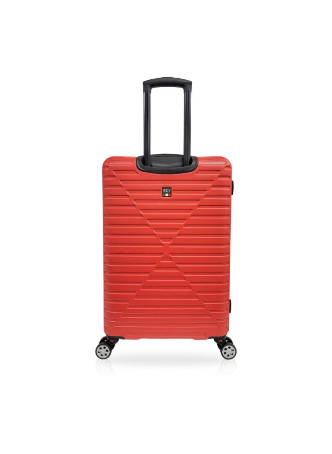 توتشي كارينا مجموعة حقائب سفر 3 قطع بنظام عجلات دوال جلايد التقنية القابلة للفصل أحمر 35.56 × 55.88 × 83.82 سم T0129 RED - Image 4