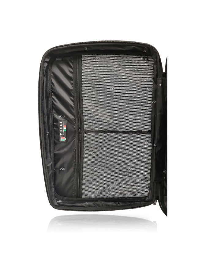 توتشي كارينا مجموعة حقائب سفر 3 قطع بنظام عجلات دوال جلايد التقنية القابلة للفصل أحمر 35.56 × 55.88 × 83.82 سم T0129 RED - Image 5