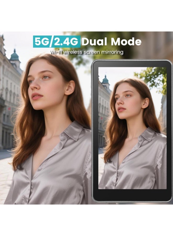 Magnetic Phone Vlog Selfie Monitor Screen, 1080P Wireless Recording, Rear Camera Selfie Monitor with Bluetooth Remote Control, For Selfie Vlog Live Broadcast, 1800mAh Battery, 4.02 Inch Screen, Compatible with iPhone and Android System Phones - Grey - Image 2