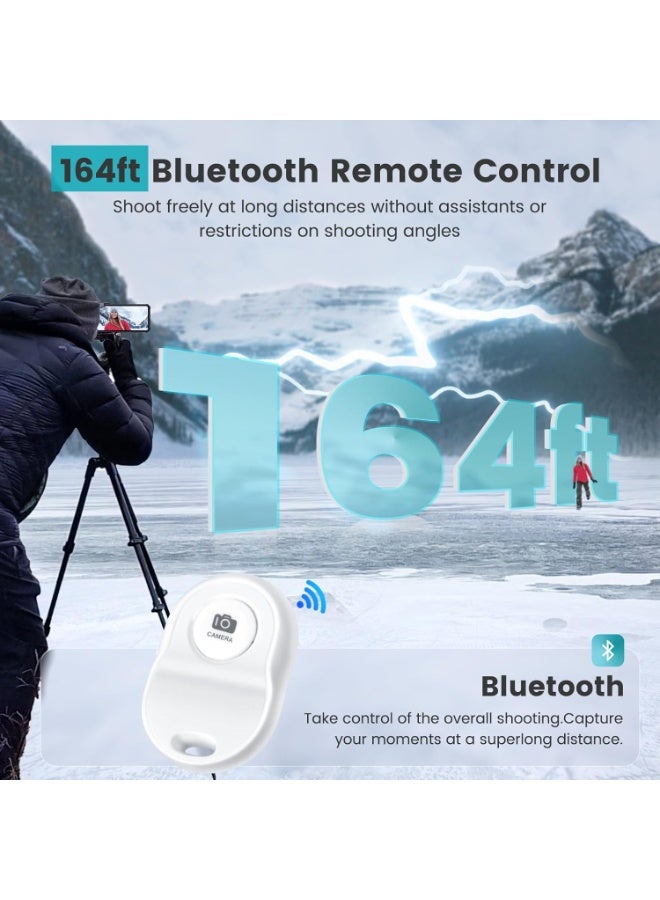 Magnetic Phone Vlog Selfie Monitor Screen, 1080P Wireless Recording, Rear Camera Selfie Monitor with Bluetooth Remote Control, For Selfie Vlog Live Broadcast, 1800mAh Battery, 4.02 Inch Screen, Compatible with iPhone and Android System Phones - Grey - Image 4