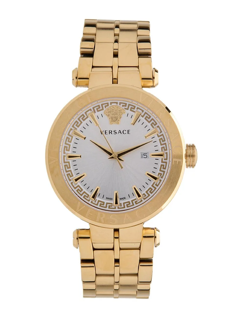 VERSACE Aion Quartz Silver Dial Watch