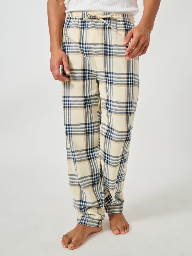 Styli Styli Checked Woven Straight Pyjama with Drawcord  - Image 1