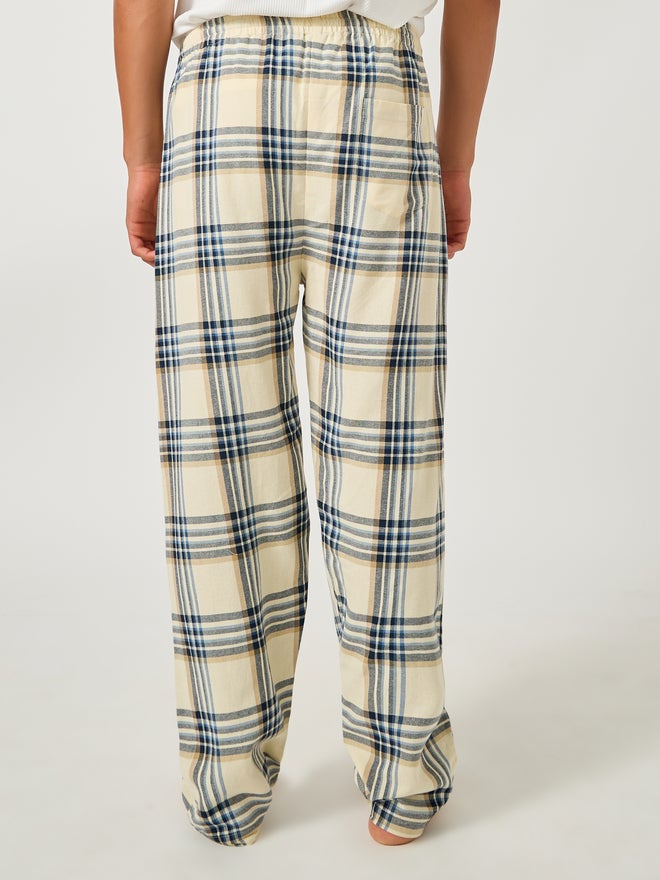 Styli Styli Checked Woven Straight Pyjama with Drawcord  - Image 4