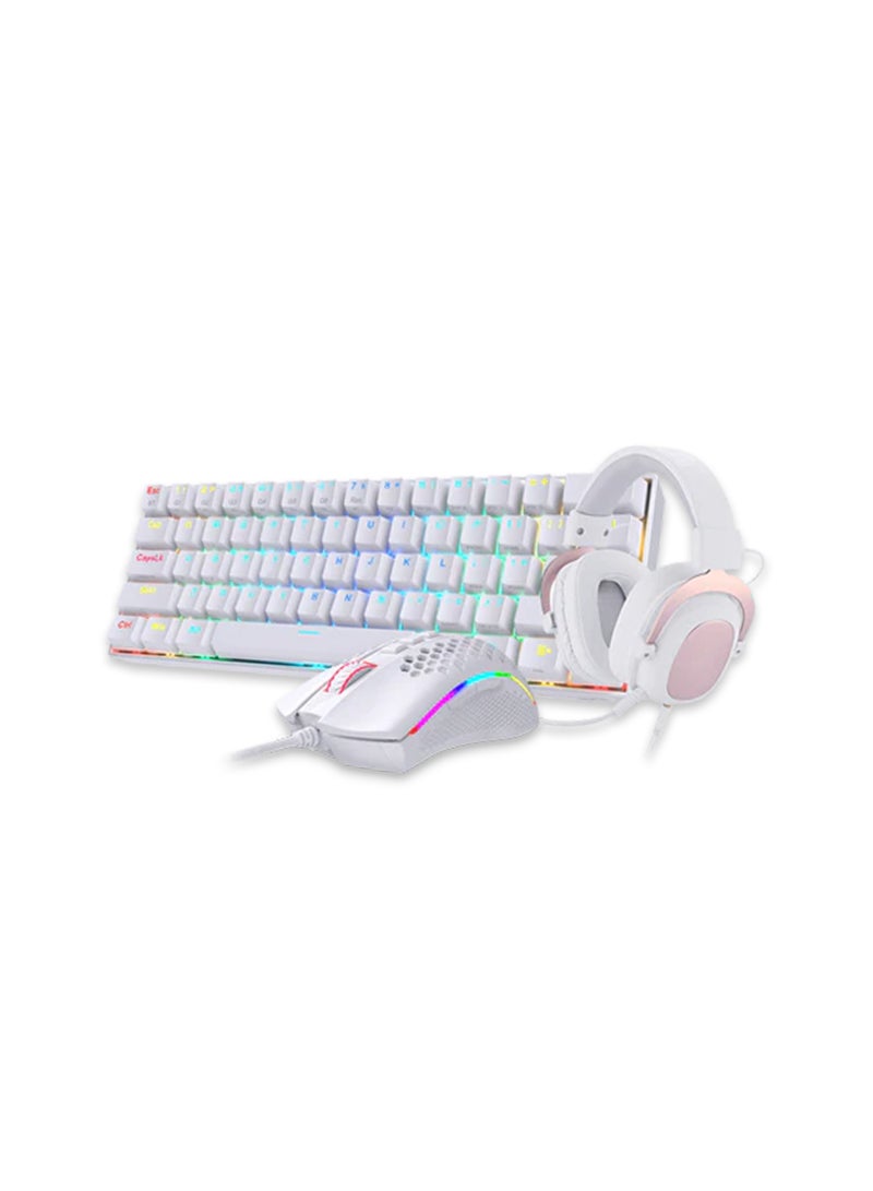 Game Sekret باقة حاسوب الألعاب Pro من Game Sekret – بمعالج Intel Core i5-14400F، وخيار بطاقة رسومات GeForce RTX 3060 أو RTX 4060 أو RTX 5060 أو RTX 5060 Ti، وذاكرة 16GB DDR5، وتخزين NVMe SSD سعة 1TB، ومبرّد هوائي، ولوحة H610، ومزوّد طاقة 650W 80+، مع شاشة 27 بوصة FHD ولوحة مفاتيح وفأرة ولوحة فأرة وسماعة رأس، واتصال Wi-Fi وBluetooth، ونظام Windows 11 Pro، مع ضمان لمدة سنة واحدة. white - Image 4