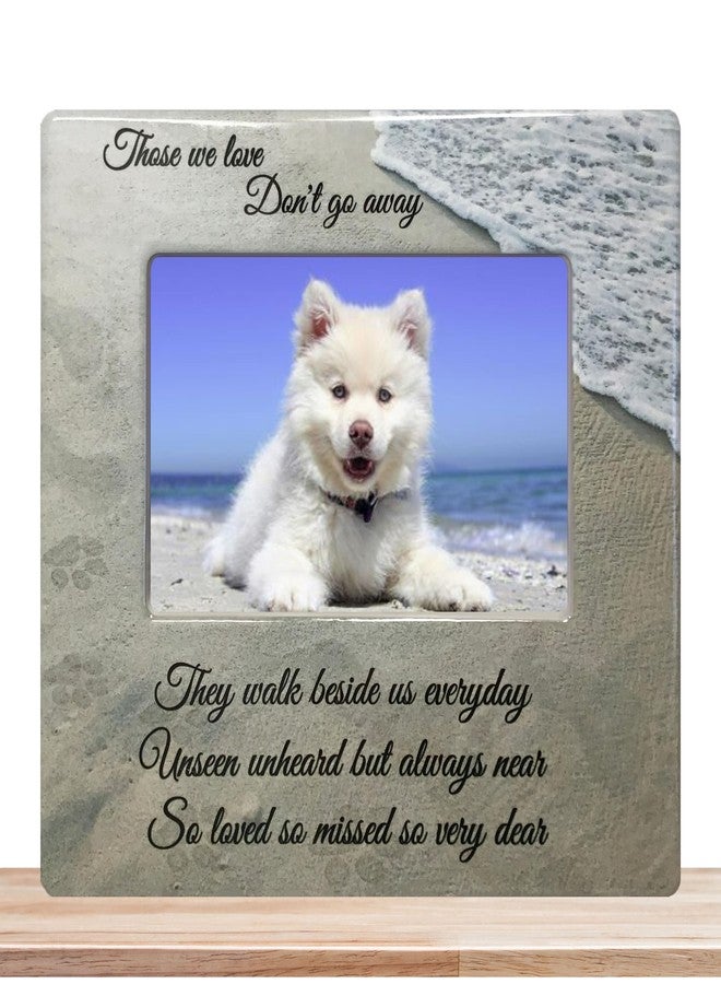 بانبيري ديزاينز إطار صور تذكاري للحيوانات الأليفة من بانبيري ديزاينز - من نحبهم لا يرحلون، بل يمشون بجانبنا كل يوم - صورة مقاس 4 × 6 بوصات - في ذكرى كلب أو قط عزيز - Image 3