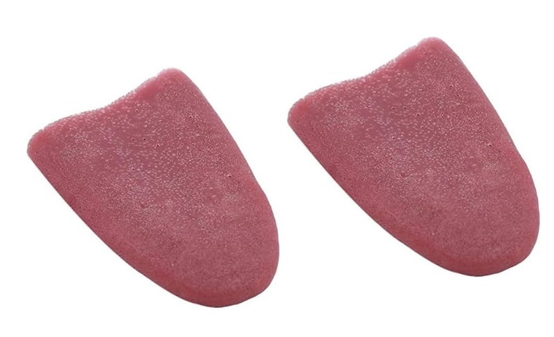 Tustao 2 Pcs Realistic Fake Tongue Gross Jokes Prank Magic Tricks Fashion Processing Halloween Magicians Props Tricks Tongue Toys Prank Stuff Magic Kits and Accessories - Image 3