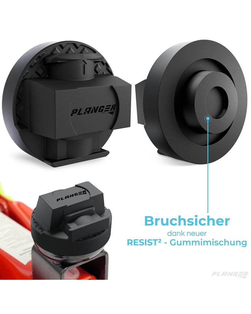 PLANGER® - Daimnd Pad - Rubber Jack Pad for Mercedes Benz (Special CAR Brands from Germany) Trolley Jack, Vehicle Lift and Axle Stand - Protects Your Car, SUV - Image 3