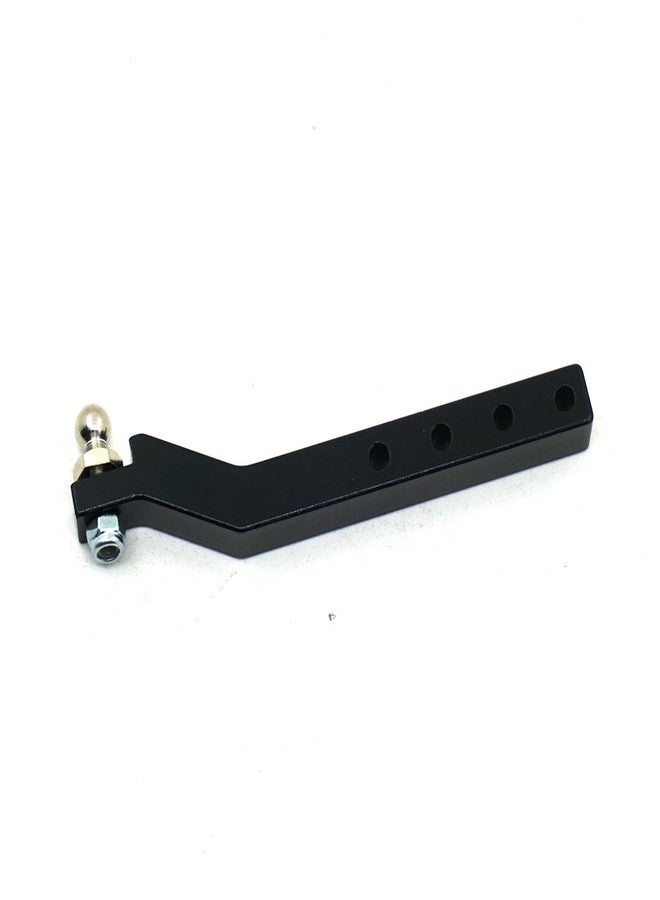MORFUM 1/10th RC Metal Trailer Hitch Tow Hook Bumper CNC Aluminum Trailer Tow Trailer Drop Hitch Receiver Upgrades Parts Compatible with Axial SCX10 II 90046 1/10 RC Crawler Car - Image 5