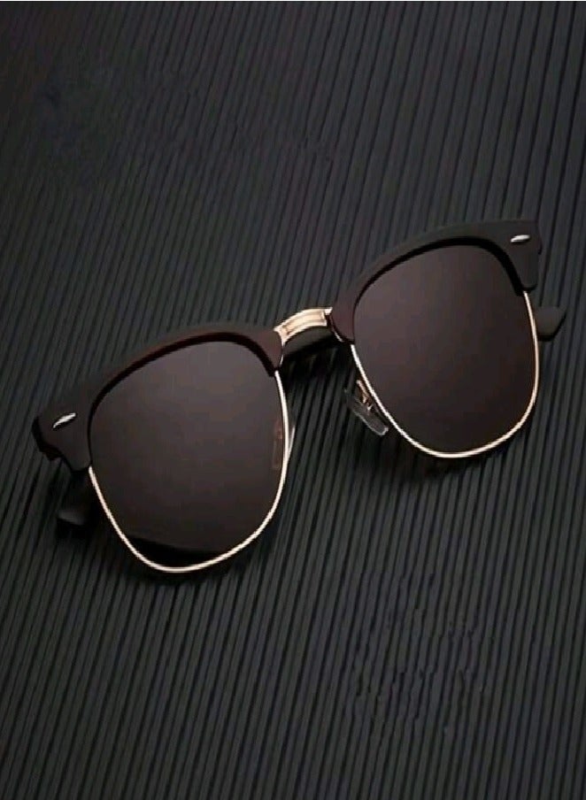 ديلز بيك نظارة شمسية رجالية أنيقة وعصرية واقية من الأشعة فوق البنفسجية - Image 1