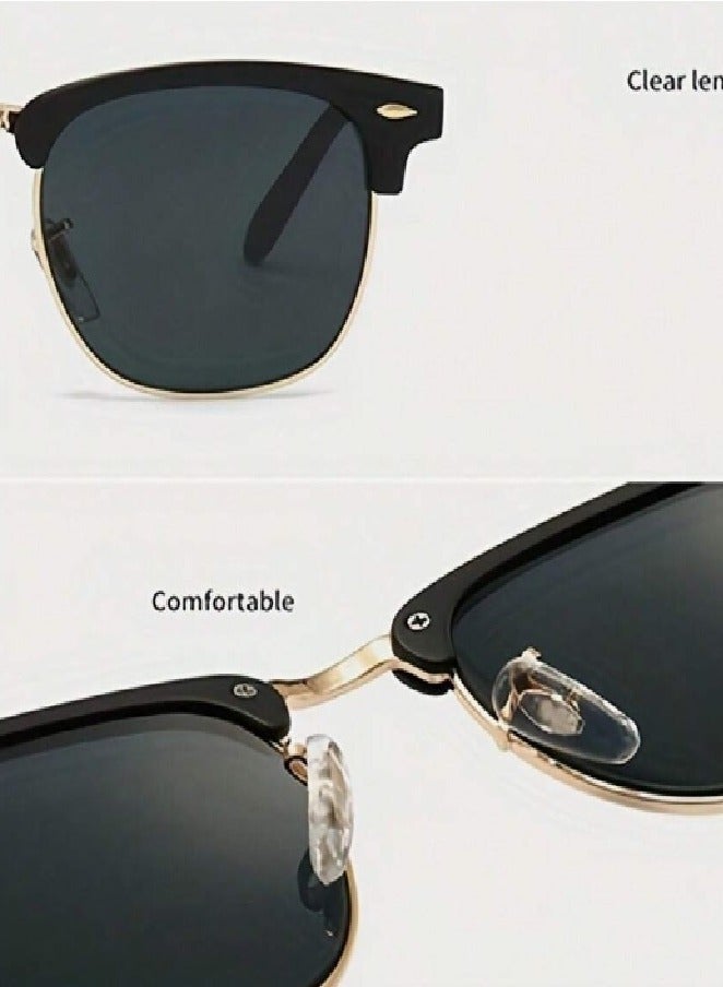 ديلز بيك نظارة شمسية رجالية أنيقة وعصرية واقية من الأشعة فوق البنفسجية - Image 2