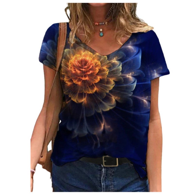 Independent Station Women's 2021 Fashion Digital Printing T-shirt - Image 1