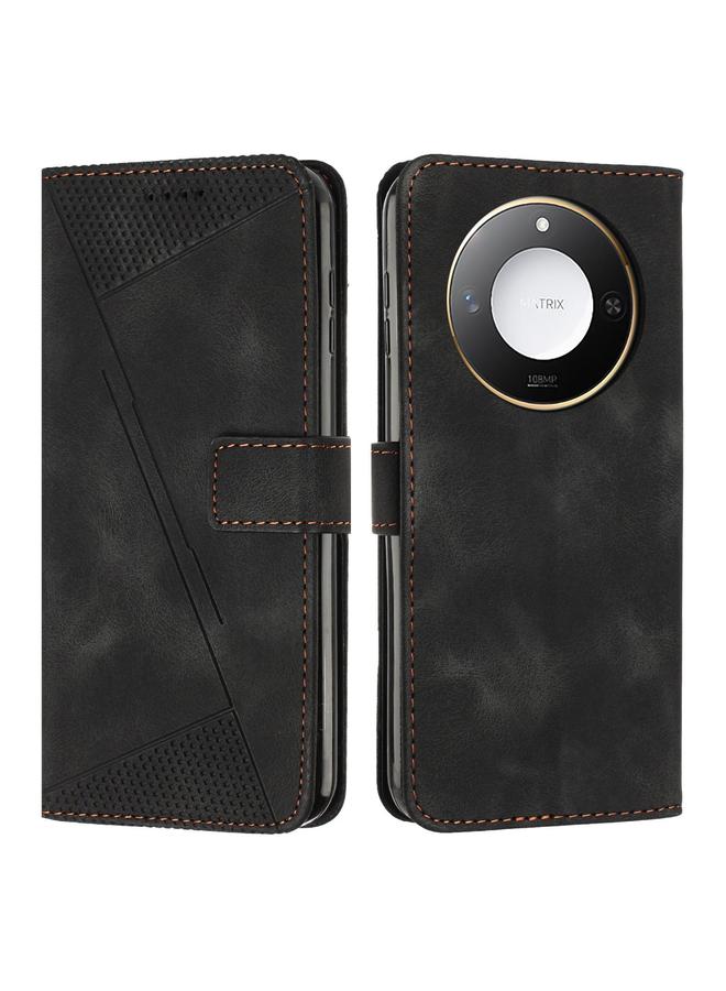 زبون جراب هاتف Honor X60 / X9c Smart Dream Triangle Leather مع حبل تعليق - Image 1