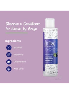 Tween Shampoo And Conditioner - Blueberry And Broccoli - 200 ML - pzsku/Z231602F5401B0650A0F0Z/45/_/1727260442/f87009ef-5599-433e-ba76-f116b6d72b1c