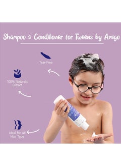 Tween Shampoo And Conditioner - Blueberry And Broccoli - 200 ML - pzsku/Z231602F5401B0650A0F0Z/45/_/1727260446/73a47d9b-667c-4527-a1d1-b4c2265a36aa