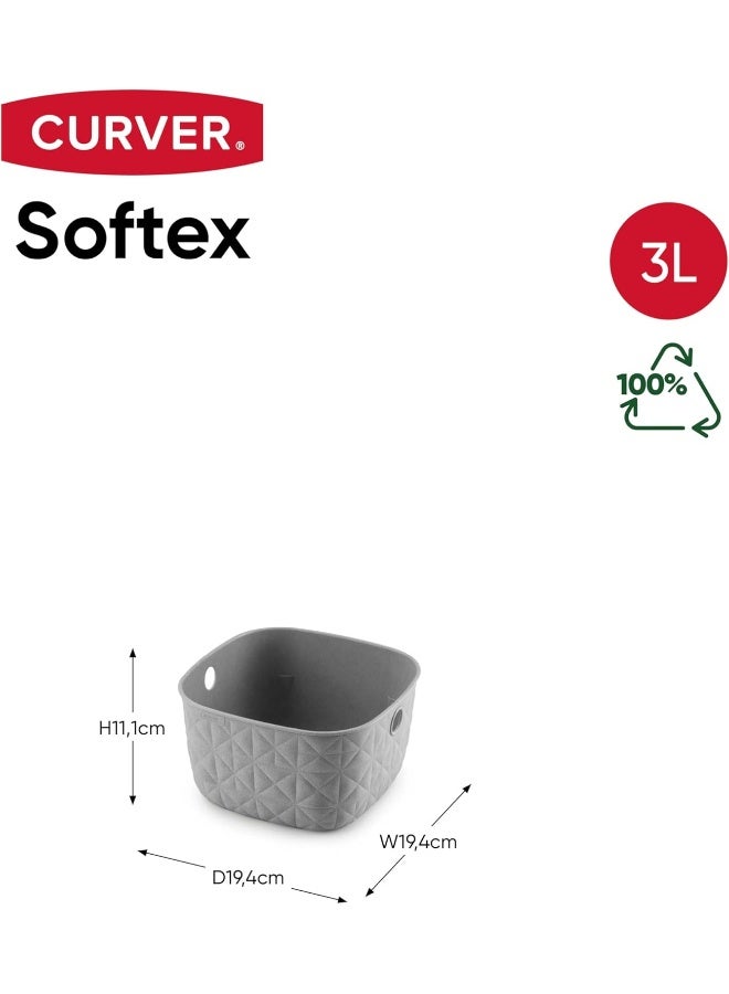 Curver CV SOFTEX BASKET XS 3L BEIGE - Image 4