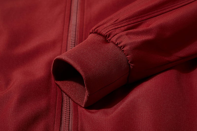 URBANFIND Men's Sports Shell Jacket Lightweight Windbreaker Outdoor Recreation Coat US 2XL Red - Image 2