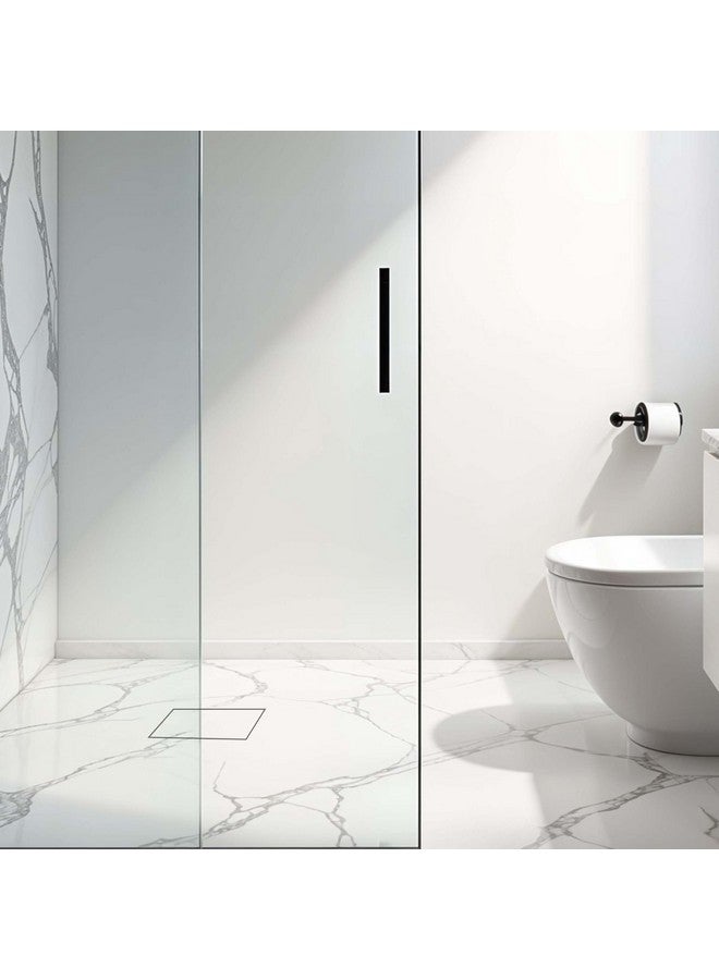 Ruhe® Marble Insert Floor Drain | 304 Stainless Steel Invisible Shower Drain Channel | 5 x 5 Inches Waste Water Floor Drain for 21mm Marble - Image 2