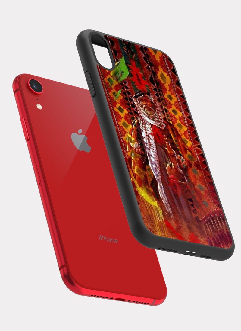 بكسلات كفر ايفون اكس ار رجل بدوي احمر - Image 2